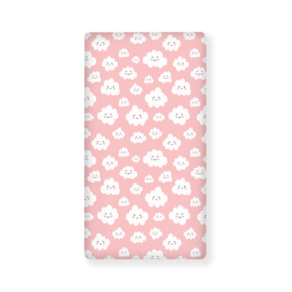 Cute Cloud Pattern Print Baby Crib Sheet