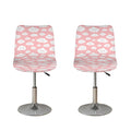 Cute Cloud Pattern Print Bar Stool Covers