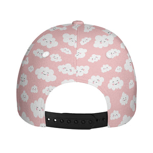 Cute Cloud Pattern Print Baseball Cap