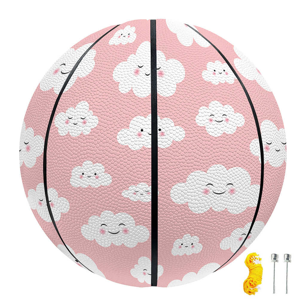 Cute Cloud Pattern Print Basketball