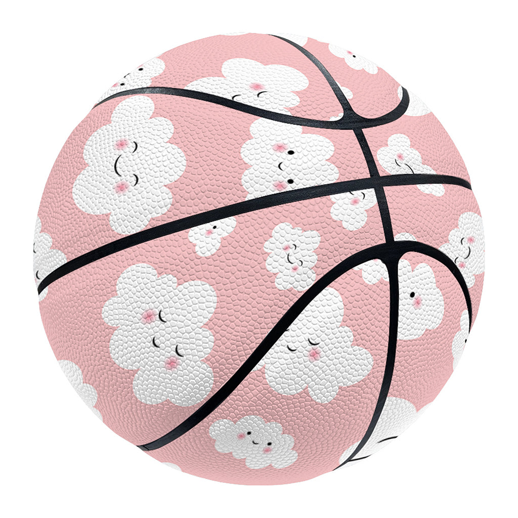 Cute Cloud Pattern Print Basketball