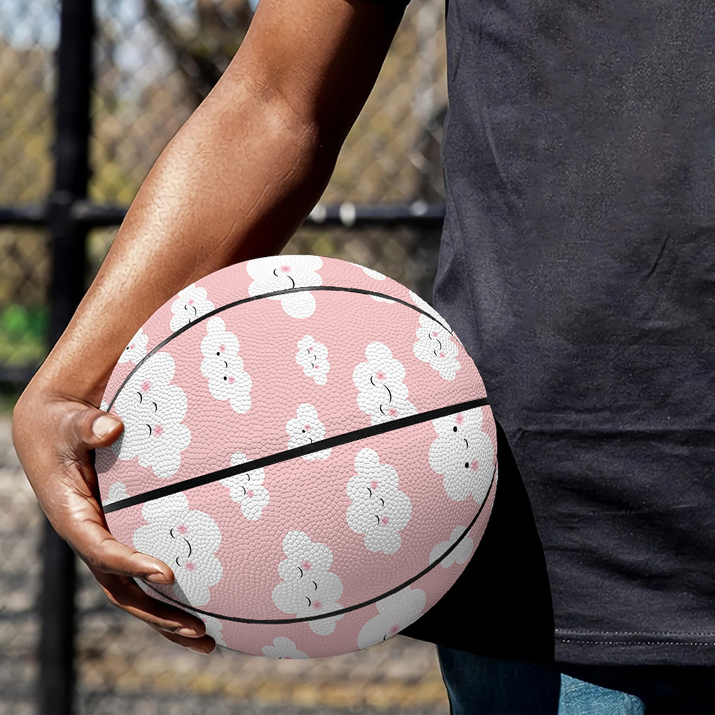 Cute Cloud Pattern Print Basketball