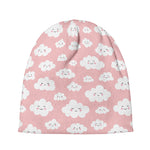 Cute Cloud Pattern Print Beanie