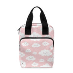 Cute Cloud Pattern Print Bible Tote Bag