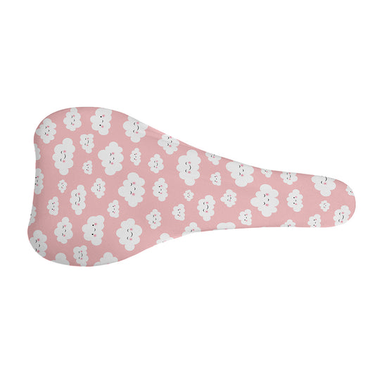 Cute Cloud Pattern Print Bicycle Seat Cover