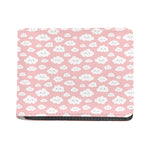 Cute Cloud Pattern Print Bifold Wallet