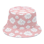 Cute Cloud Pattern Print Bucket Hat