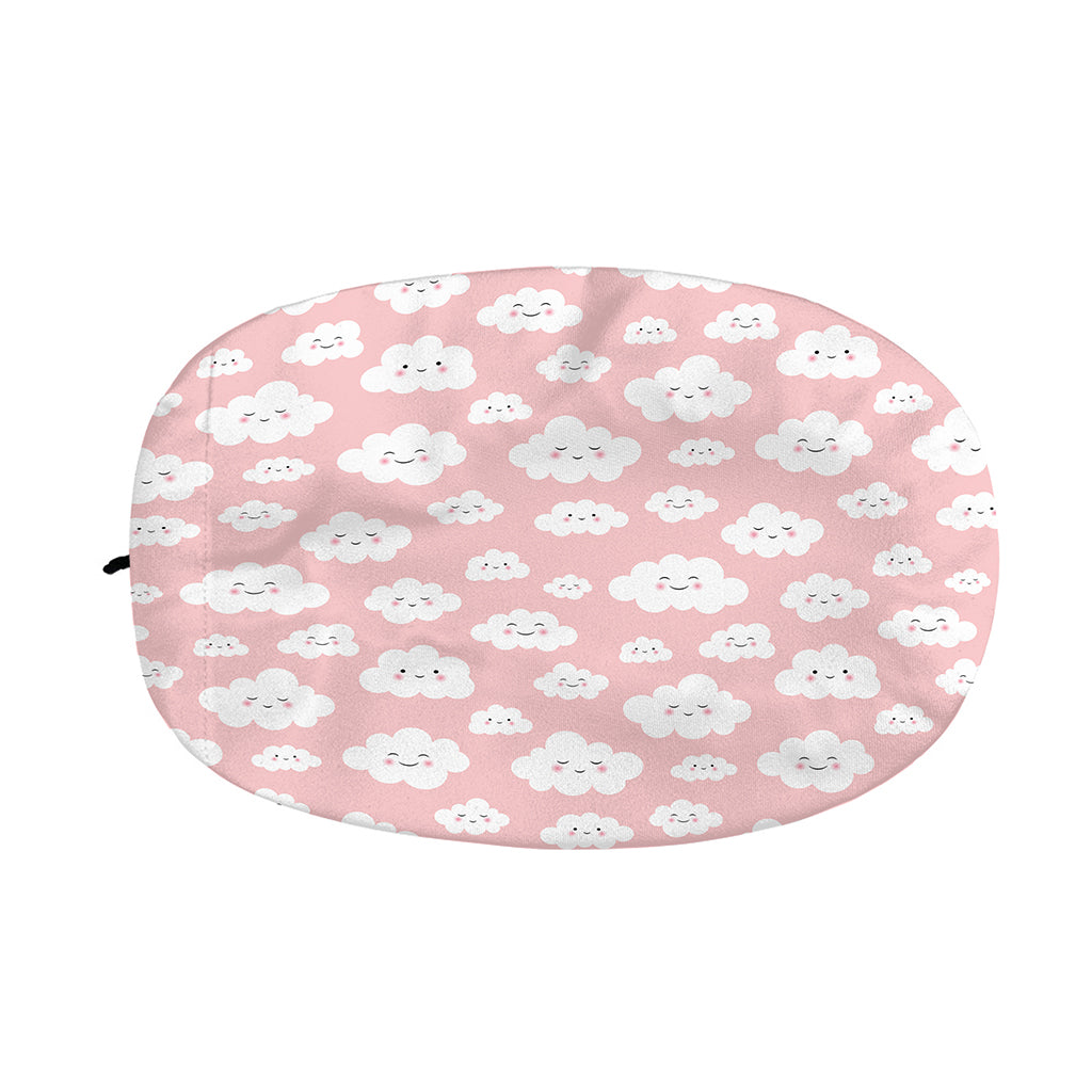 Cute Cloud Pattern Print Car Side Mirror Covers