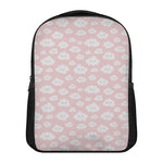 Cute Cloud Pattern Print Casual Backpack