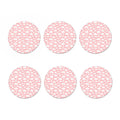 Cute Cloud Pattern Print Coaster Set