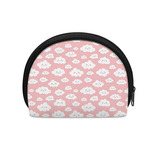 Cute Cloud Pattern Print Coin Purse