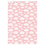 Cute Cloud Pattern Print Curtain