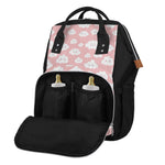 Cute Cloud Pattern Print Diaper Bag