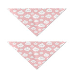 Cute Cloud Pattern Print Dog Bandana