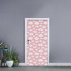 Cute Cloud Pattern Print Door Sticker