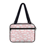 Cute Cloud Pattern Print Double Strap Bible Bag