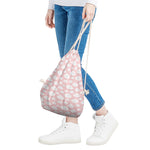 Cute Cloud Pattern Print Drawstring Bag