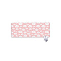 Cute Cloud Pattern Print Extended Mouse Pad