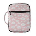 Cute Cloud Pattern Print Front Pocket Bible Bag