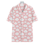 Cute Cloud Pattern Print Hawaiian Shirt