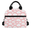 Cute Cloud Pattern Print Insulated Lunch Bag