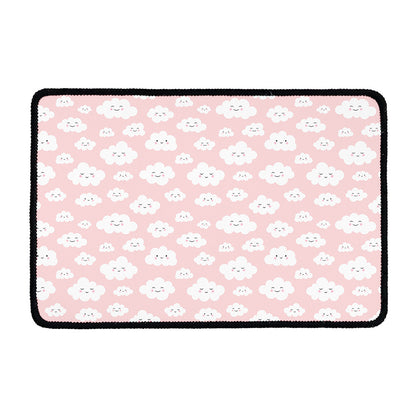 Cute Cloud Pattern Print Kitchen Mat