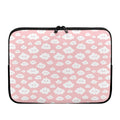 Cute Cloud Pattern Print Laptop Sleeve