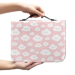 Cute Cloud Pattern Print Leather Bible Cover