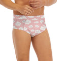 Cute Cloud Pattern Print Men's Briefs
