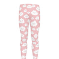 Cute Cloud Pattern Print Men's Leggings