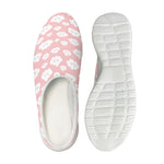 Cute Cloud Pattern Print Mesh Casual Shoes