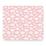 Cute Cloud Pattern Print Mouse Pad