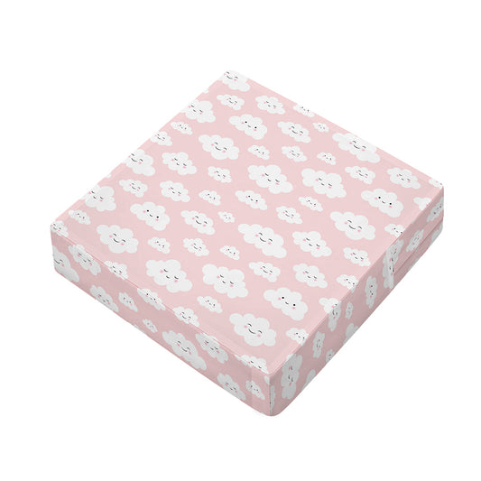 Cute Cloud Pattern Print Outdoor Seat Cushion Cover