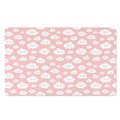Cute Cloud Pattern Print Polyester Doormat