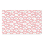 Cute Cloud Pattern Print Polyester Doormat