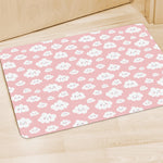 Cute Cloud Pattern Print Polyester Doormat