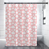 Cute Cloud Pattern Print Premium Shower Curtain