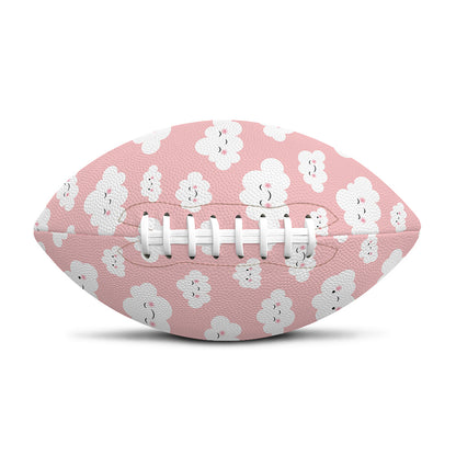 Cute Cloud Pattern Print Rugby Ball