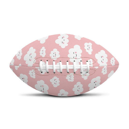 Cute Cloud Pattern Print Rugby Ball