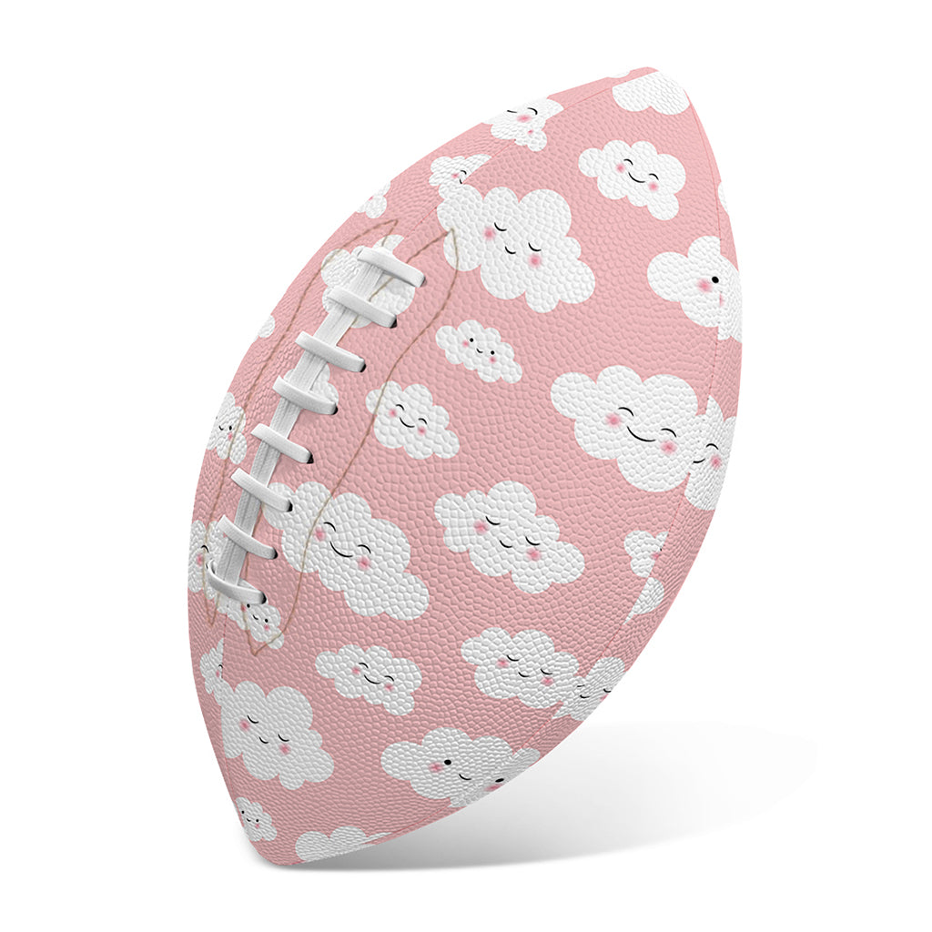 Cute Cloud Pattern Print Rugby Ball