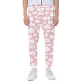 Cute Cloud Pattern Print Joggers
