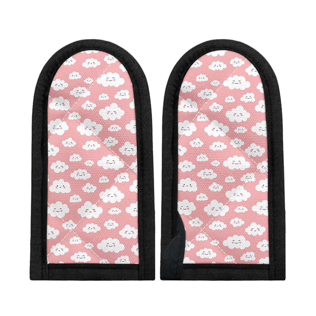 Cute Cloud Pattern Print Skillet Handle Cover