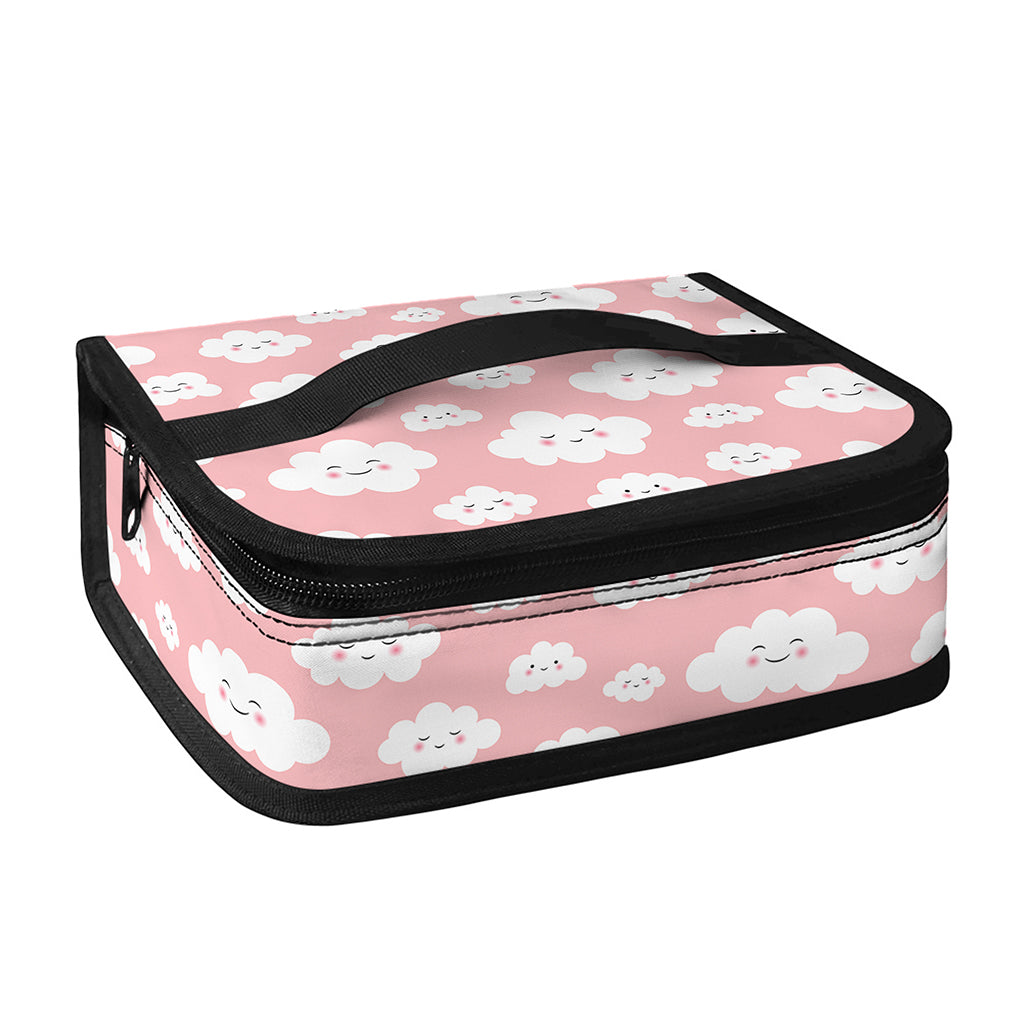 Cute Cloud Pattern Print Small Lunch Bag