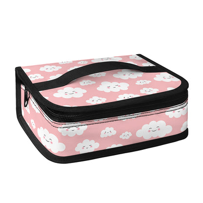 Cute Cloud Pattern Print Small Lunch Bag
