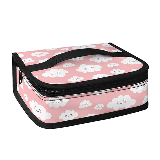 Cute Cloud Pattern Print Small Lunch Bag