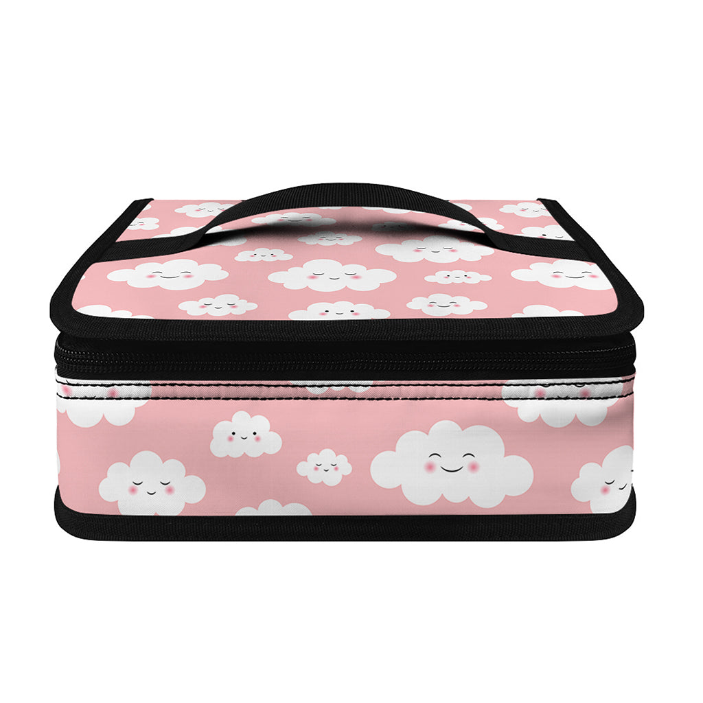 Cute Cloud Pattern Print Small Lunch Bag