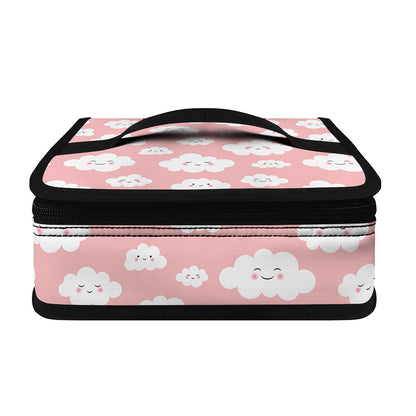 Cute Cloud Pattern Print Small Lunch Bag