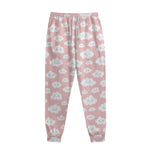 Cute Cloud Pattern Print Sweatpants