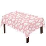 Cute Cloud Pattern Print Tablecloth