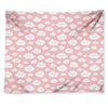 Cute Cloud Pattern Print Tapestry